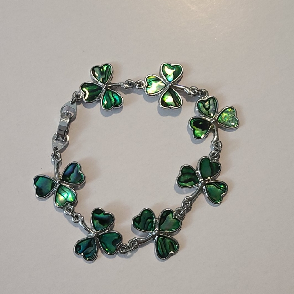 Shamrock Charm Bracelet